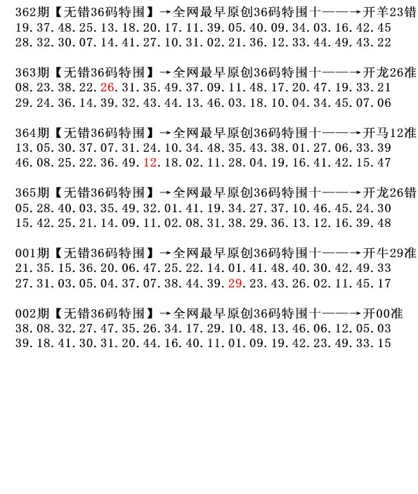 002期36码特围[图]