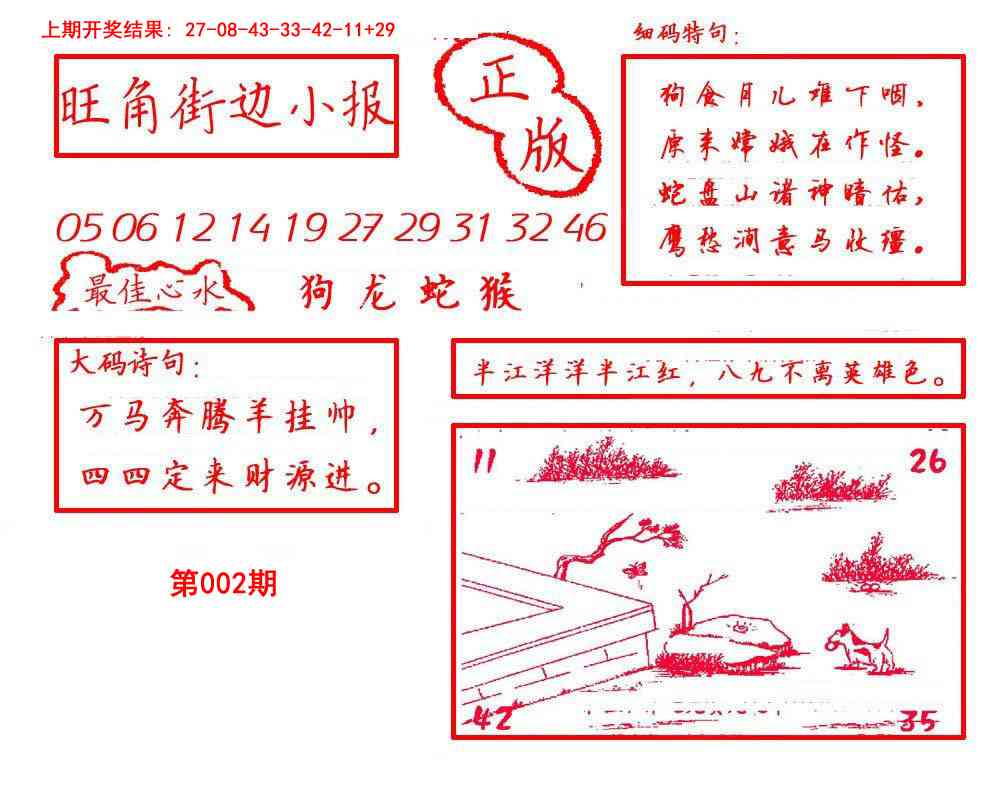 002期旺角街边小报[图]