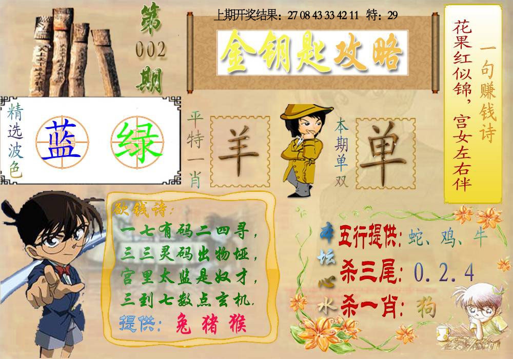 002期《金钥匙攻略》[图]