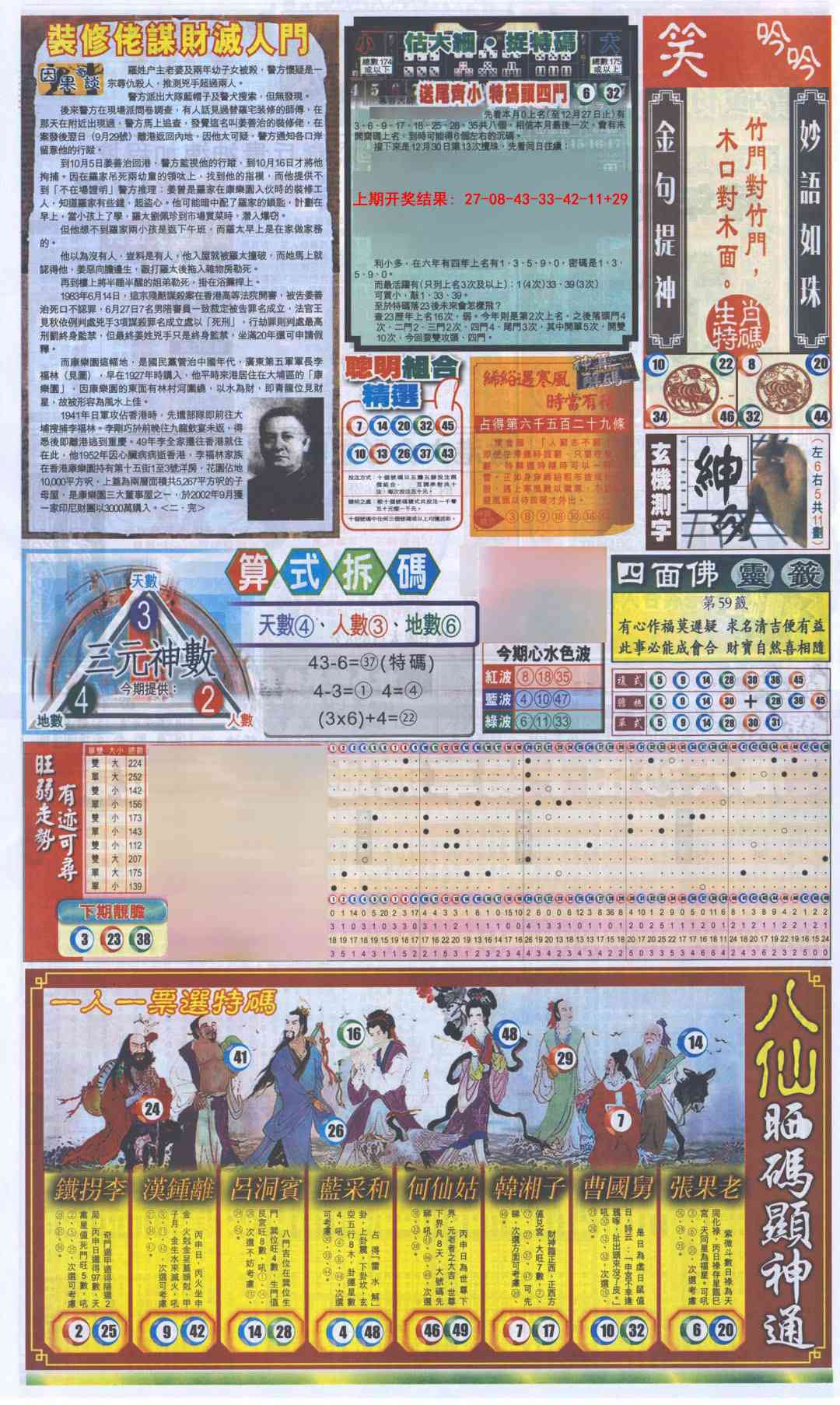 002期新报跑狗-1(正面)[图]