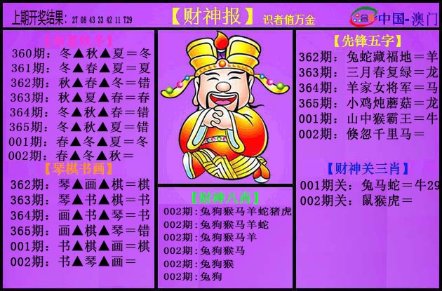 002期紫财神[图]