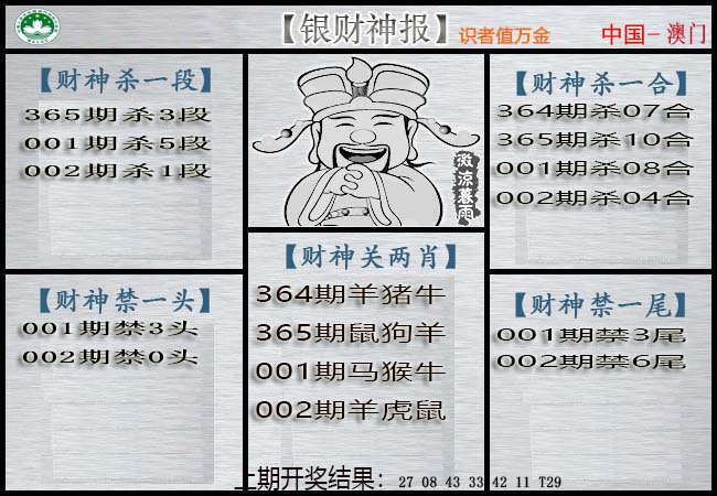 002期银财神[图]