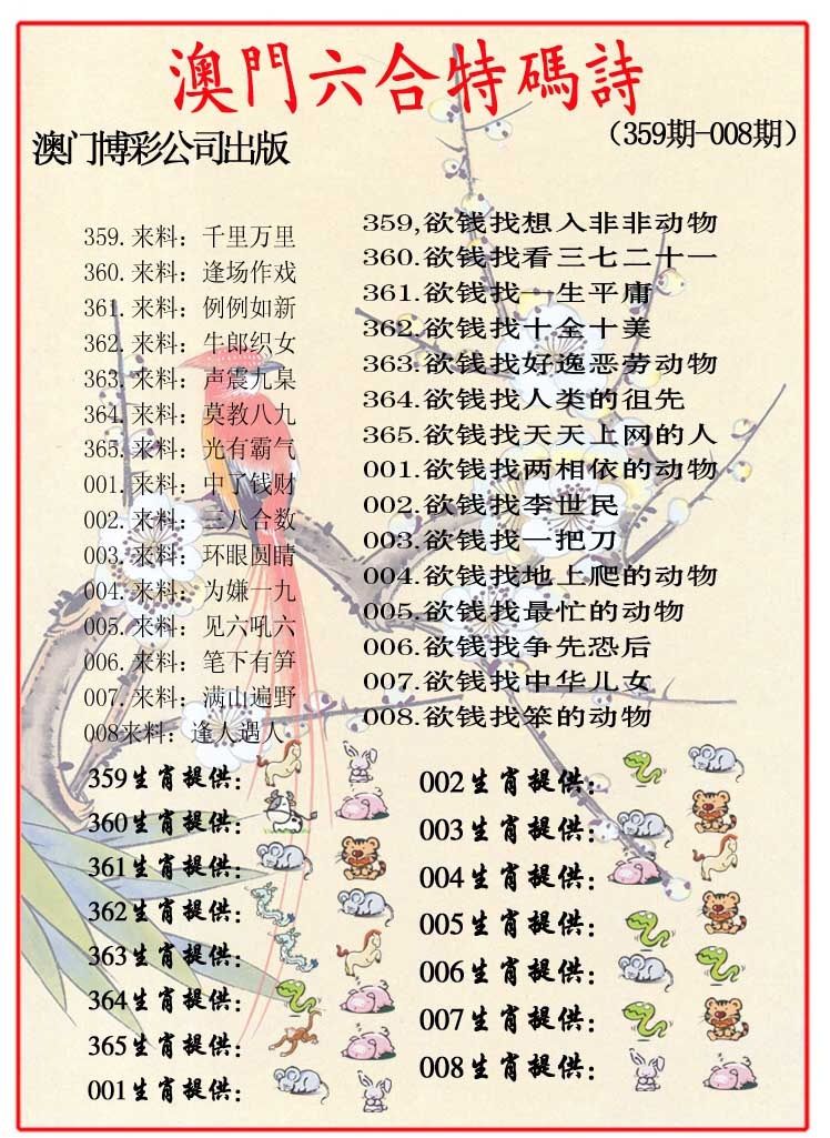 002期内部特码诗[图]