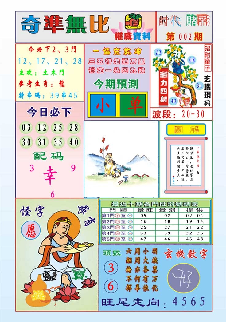 002期奇准无比[图]