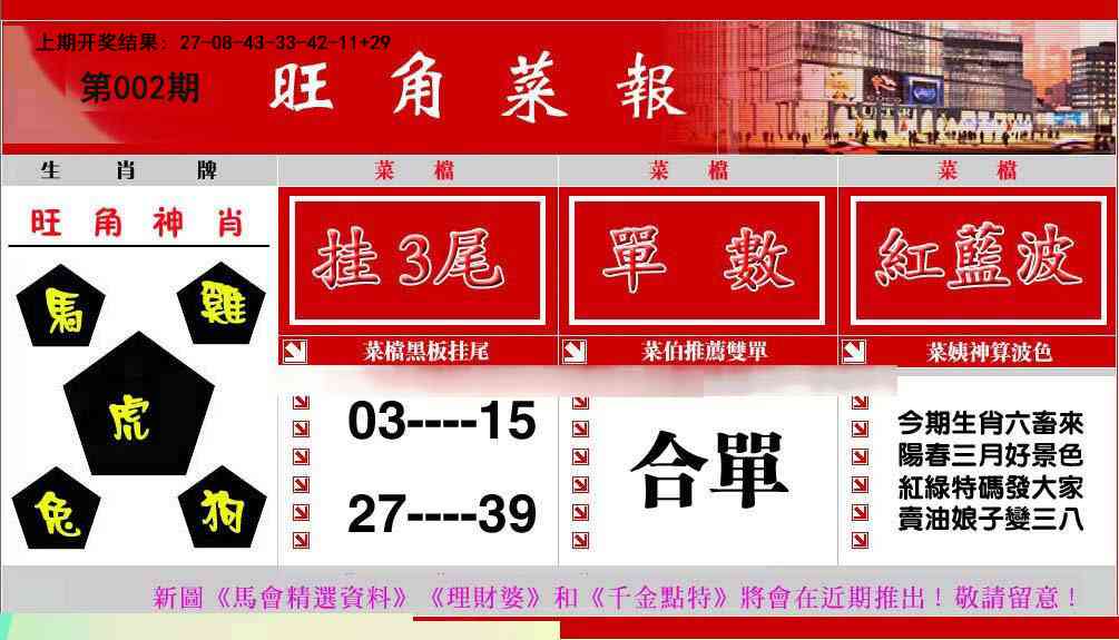 002期旺角菜报[图]