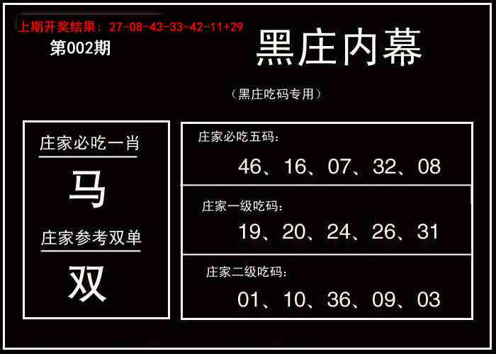 002期黑庄内幕[图]