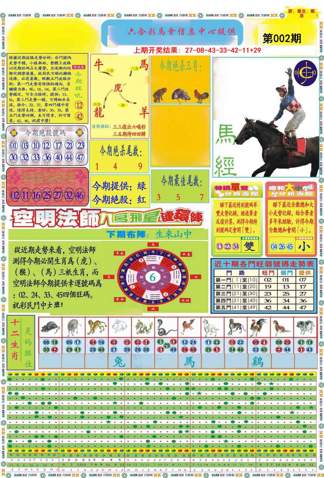 002期九龍马经A(推荐)[图]